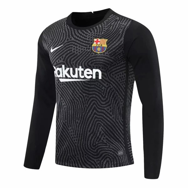 Camiseta Barcelona Portero ML 2020 2021 Negro